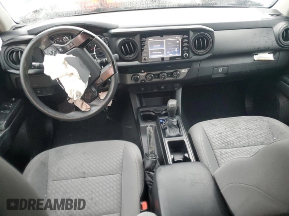 2021 Toyota Tacoma SR with VIN 3TYSX5EN3MT005576, listed as a Copart auction lot 48901965 with 71,725 mi miles and Salvage title. Bid and sale history available at DreamBid. Image 8.