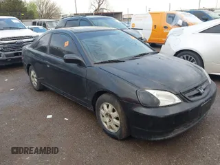 2002 Honda Civic EX with VIN 1HGEM21992L102113, listed as a IAAI auction lot 41940009 with 1 mi miles. Bid and sale history available at carsss.com. Image 1.