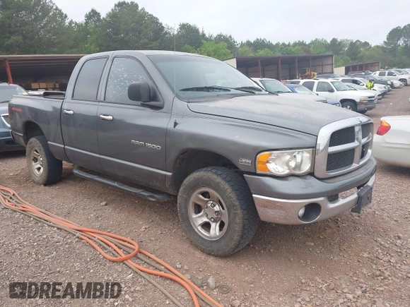 2004 Dodge 1500 SLT with VIN 1D7HU18D44S573214, listed as a IAAI auction lot 42054270 with 376,750 mi miles and . Bid and sale history available at carsss.com. Image 1.
