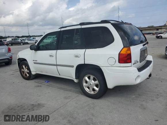 2006 GMC Envoy SLE z VIN 1GKDS13S462144683, wystawiony jako Copart lot #58277565 z przebiegiem Nie podano mil oraz Czysty tytuł • Clean title. Historia ofert i sprzedaży dostępna na DreamBid. Obrazek 2.