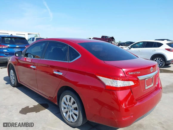 2014 Nissan Sentra SR with VIN 3N1AB7AP7EL624331, listed as a IAAI auction lot 41887132 with 207,557 mi miles. Bid and sale history available at carsss.com. Image 3.