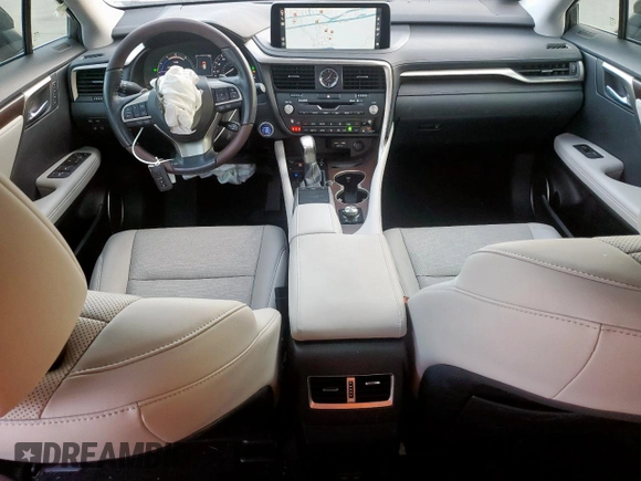 2020 Lexus RX with VIN 2T2HGMDA8LC050594, listed as a Copart auction lot 45374005 with 29,344 mi miles and Salvage Title. Bid and sale history available at carsss.com. Image 8.