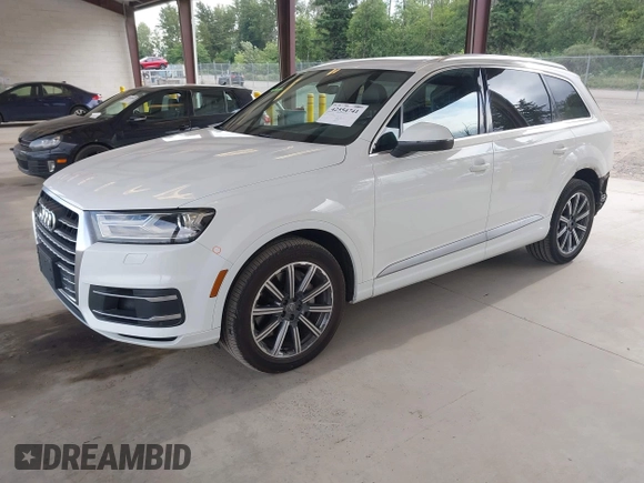 2017 Audi Q7 Premium with VIN WA1AAAF74HD006104, listed as a IAAI auction lot 42554741 with 95,276 mi miles and . Bid and sale history available at DreamBid. Image 18.