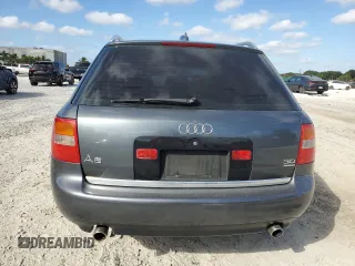 2004 Audi A6 with VIN WAUVT64B64N041556, listed as a Copart auction lot 43427665 with 159,957 mi miles and Salvage Title. Bid and sale history available at carsss.com. Image 6.