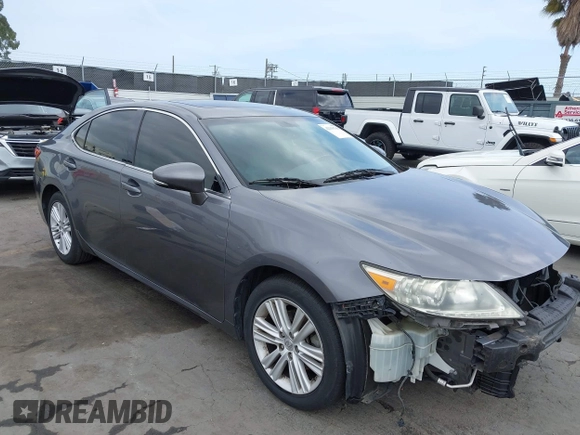 2013 Lexus ES 250 with VIN JTHBK1GG1D2031116, listed as a IAAI auction lot 42110700 with 133,569 mi miles and . Bid and sale history available at DreamBid. Image 1.