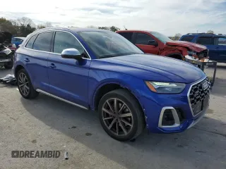 2021 Audi SQ5 Premium Plus with VIN WA1A4AFYXM2050467, listed as a Copart auction lot 78680954 with 22,929 mi miles and Clean Title. Bid and sale history available at carsss.com. Image 4.