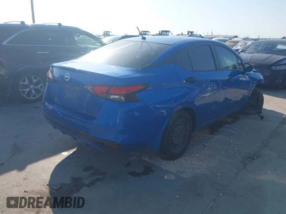 2020 Nissan Versa S with VIN 3N1CN8DV6LL915030, listed as a IAAI auction lot 42232961 with 129,628 mi miles and . Bid and sale history available at DreamBid. Image 4.