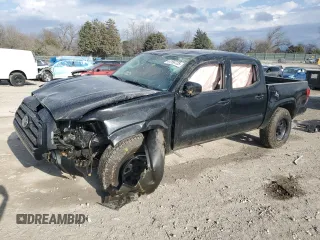 2023 Toyota Tacoma SR with VIN 3TMCZ5ANXPM607248, listed as a Copart auction lot 44156725 with 30,595 mi miles and Salvage title. Bid and sale history available at DreamBid. Image 1.