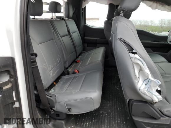 2024 Ford F-350 with VIN 1FT8X3BA0REF08670, listed as a Copart auction lot 52581825 with 12,776 mi miles and Salvage title. Bid and sale history available at DreamBid. Image 10.