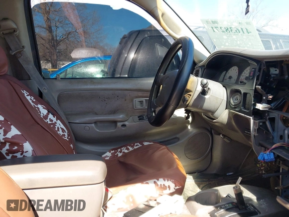 2002 Toyota Tacoma PreRunner with VIN 5TEGN92N02Z052521, listed as a IAAI auction lot 41638271 with Not Provided miles and . Bid and sale history available at DreamBid. Image 5.