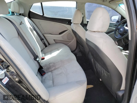 2015 Kia Optima LX with VIN KNAGM4A72F5653315, listed as a Copart auction lot 49783645 with 128,285 mi miles and Clean Title. Bid and sale history available at carsss.com. Image 10.
