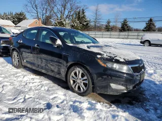 2013 Kia Optima EX with VIN 5XXGN4A70DG161293, listed as a Copart auction lot 89244685 with 30,752 mi miles and Salvage Title. Bid and sale history available at carsss.com. Image 4.