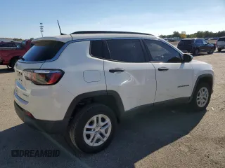 2020 Jeep Compass Sport с VIN 3C4NJDAB2LT165646, выставлен на аукционе Copart как лот 70291464 с пробегом 24 649 миль миль и На запчасти • Non repairable. История ставок и продаж доступна на DreamBid. Изображение 3.