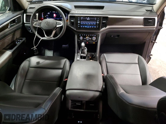 2023 Volkswagen Atlas SE with VIN 1V2KP2CA0PC546924, listed as a Copart auction lot 77533534 with 47,127 mi miles and Salvage title. Bid and sale history available at DreamBid. Image 8.