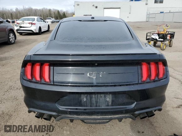 2019 Ford Mustang EcoBoost с VIN 1FA6P8TH2K5102546, выставлен на аукционе Copart как лот 52321735 с пробегом 90 127 миль миль и Списание • Salvage title. История ставок и продаж доступна на DreamBid. Изображение 6.
