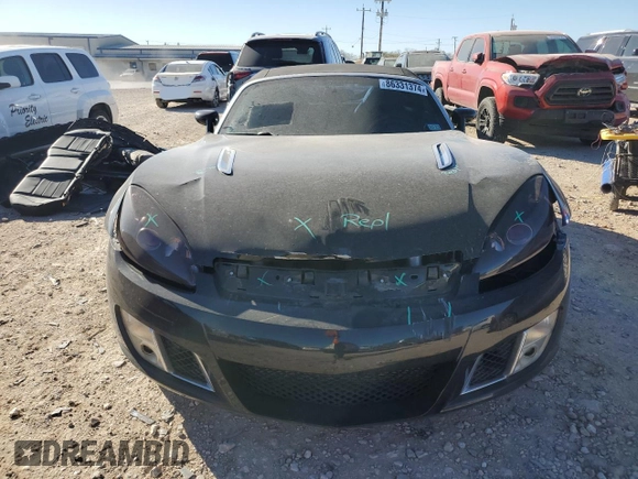 2007 Saturn Sky Red Line with VIN 1G8MG35X07Y116616, listed as a Copart auction lot 86331374 with Not Provided miles and Salvage Title. Bid and sale history available at DreamBid. Image 5.