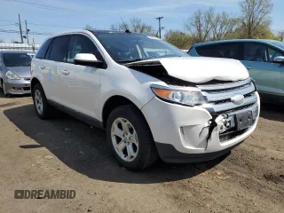 2013 Ford Edge SEL with VIN 2FMDK4JC3DBC94831, listed as a Copart auction lot 54061655 with 114,124 mi miles and Salvage Title. Bid and sale history available at carsss.com. Image 4.