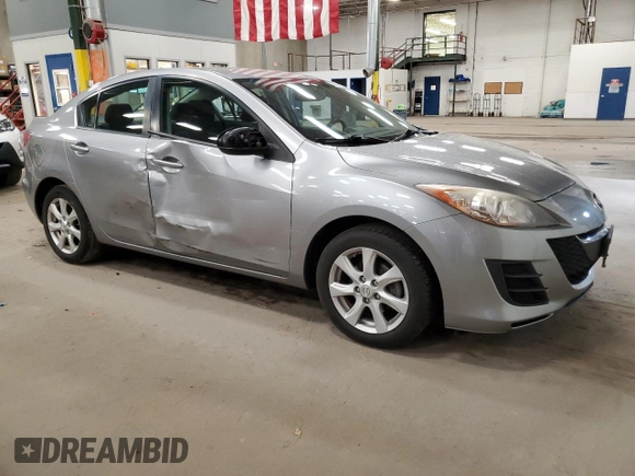 2010 Mazda 3 i Sport with VIN JM1BL1SF9A1208543, listed as a Copart auction lot 52643145 with 197,007 mi miles and Salvage Title. Bid and sale history available at carsss.com. Image 4.