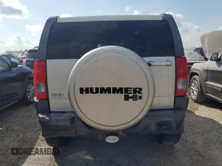 2008 Hummer H3 SUV with VIN 5GTEN13E488175247, listed as a Copart auction lot 74377384 with 133,781 mi miles and Salvage Title. Bid and sale history available at carsss.com. Image 6.