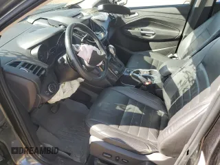 2016 Ford Escape Titanium with VIN 1FMCU9J96GUC63384, listed as a Copart auction lot 52255725 with 136,869 mi miles and Salvage Title. Bid and sale history available at carsss.com. Image 7.