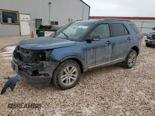 2018 Ford Explorer XLT with VIN 1FM5K8D81JGC06950, listed as a Copart auction lot 41801715 with 148,400 mi miles and Salvage Title. Bid and sale history available at DreamBid. Image 1.
