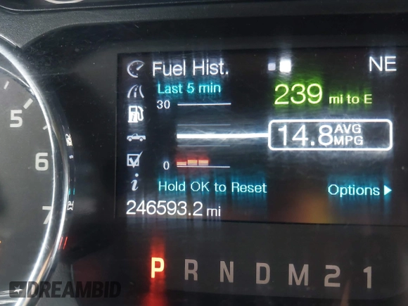 2013 Ford F-150 XL with VIN 1FTFW1EF7DKE70628, listed as a IAAI auction lot 42115322 with 246,593 mi miles and . Bid and sale history available at DreamBid. Image 15.