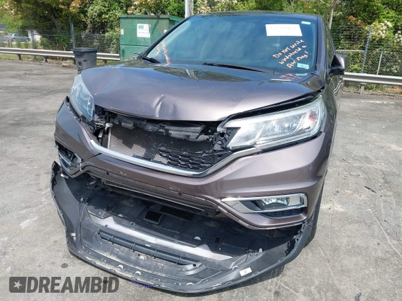 2015 Honda CR-V EX with VIN 2HKRM3H57FH521659, listed as a IAAI auction lot 41876064 with 98,420 mi miles and . Bid and sale history available at carsss.com. Image 6.