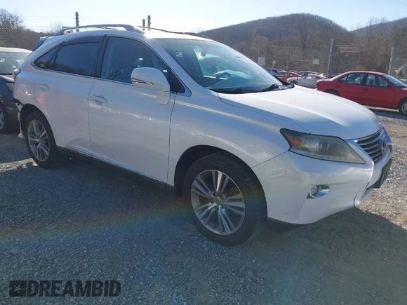 2015 Lexus RX 350 with VIN 2T2ZK1BA2FC182145, listed as a IAAI auction lot 41824791 with 115,806 mi miles. Bid and sale history available at carsss.com. Image 1.