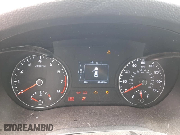 2017 Kia Optima LX z VIN 5XXGT4L37HG166870, wystawiony jako Copart lot #51380755 z przebiegiem 95 065 mil mil oraz Szkoda całkowita • Salvage title. Historia ofert i sprzedaży dostępna na DreamBid. Obrazek 9.