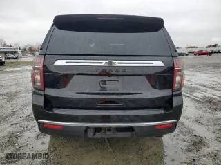 2023 Chevrolet Tahoe LS with VIN 1GNSKMED1PR541920, listed as a Copart auction lot 84626674 with 0 mi miles and Salvage Title. Bid and sale history available at carsss.com. Image 6.