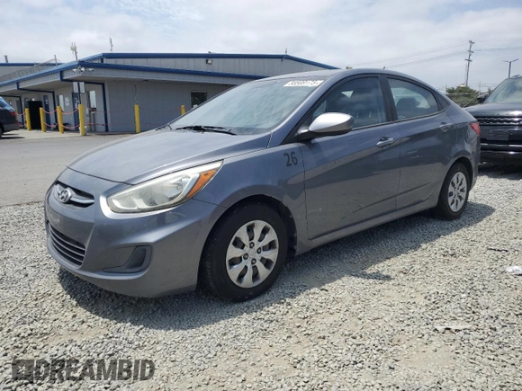 2016 Hyundai Accent SE z VIN KMHCT4AE9GU994877, wystawiony jako Copart lot #58599175 z przebiegiem 115 175 mil mil oraz Czysty tytuł • Clean title. Historia ofert i sprzedaży dostępna na DreamBid. Obrazek 1.