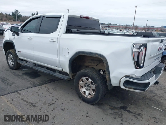 2021 GMC Sierra 1500 AT4 with VIN 1GTP9EEL1MZ425426, listed as a IAAI auction lot 41545890 with 51,298 mi miles. Bid and sale history available at carsss.com. Image 3.