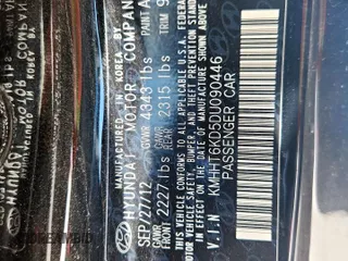 2013 Hyundai Genesis Coupe 2.0T with VIN KMHHT6KD5DU090446, listed as a Copart auction lot 61403395 with 81,331 mi miles and Salvage title. Bid and sale history available at DreamBid. Image 12.