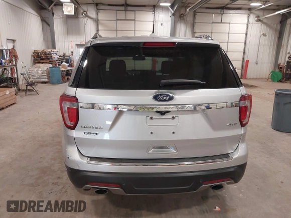 2018 Ford Explorer Limited with VIN 1FM5K8F87JGB45164, listed as a IAAI auction lot 41954674 with 104,636 mi miles and . Bid and sale history available at DreamBid. Image 16.