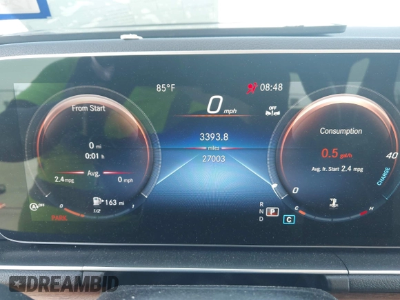 2022 Mercedes-Benz GLE 350 with VIN 4JGFB4JB8NA757625, listed as a IAAI auction lot 42425819 with 27,003 mi miles and . Bid and sale history available at DreamBid. Image 15.