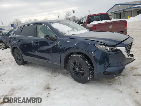 2019 Mazda CX-9 Sport with VIN JM3TCBBYXK0313828, listed as a Copart auction lot 45906985 with 82,358 mi miles and Salvage Title. Bid and sale history available at carsss.com. Image 4.