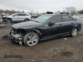 2010 Mercedes-Benz C 300 Sport with VIN WDDGF8BB3AR126768, listed as a Copart auction lot 47900985 with 142,860 mi miles and Salvage Title. Bid and sale history available at carsss.com. Image 1.