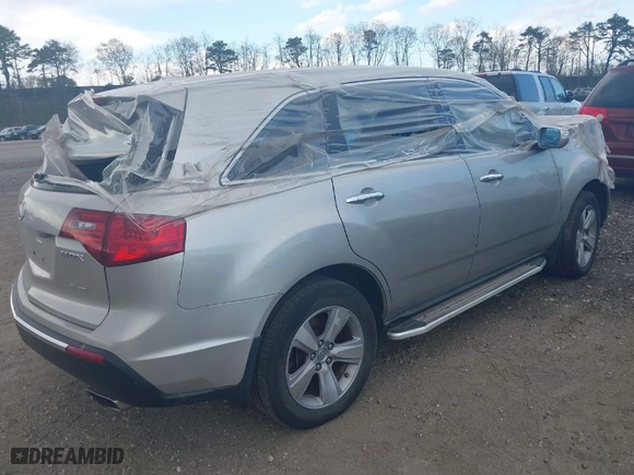 2011 Acura MDX Tech Pkg with VIN 2HNYD2H66BH526668, listed as a IAAI auction lot 39278132 with 1 mi miles. Bid and sale history available at carsss.com. Image 4.