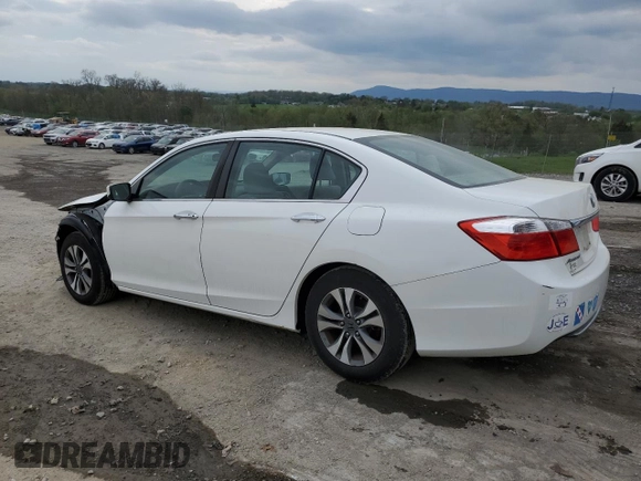 2013 Honda Accord LX z VIN 1HGCR2F31DA053498, wystawiony jako Copart lot #54862855 z przebiegiem 244 365 mil mil oraz Szkoda całkowita • Salvage title. Historia ofert i sprzedaży dostępna na DreamBid. Obrazek 2.