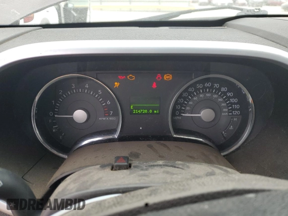 2007 Mercury Mountaineer Premier with VIN 4M2EU48877UJ14814, listed as a Copart auction lot 83023884 with 214,720 mi miles and Salvage Title. Bid and sale history available at carsss.com. Image 9.