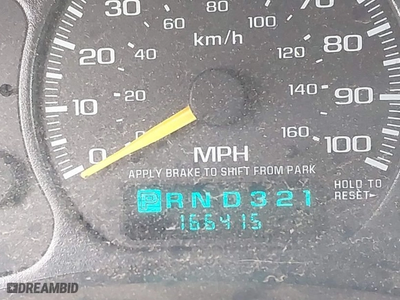 2001 Chevrolet Silverado 1500 LS with VIN 1GCEC19V81Z158505, listed as a IAAI auction lot 41697105 with 166,415 mi miles. Bid and sale history available at carsss.com. Image 16.