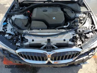 2021 BMW 3 Series 330i xDrive with VIN 3MW5R7J01M8B48136, listed as a Copart auction lot 52376245 with 47,411 mi miles and Salvage Title. Bid and sale history available at carsss.com. Image 11.