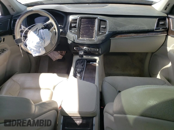 2016 Volvo XC90 T6 Momentum with VIN YV4A22PK4G1034994, listed as a Copart auction lot 48294855 with Not Provided miles and Salvage Title. Bid and sale history available at carsss.com. Image 8.