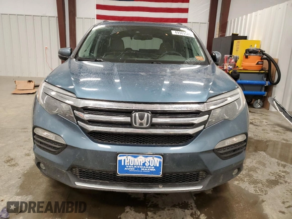 2016 Honda Pilot Elite with VIN 5FNYF6H00GB127495, listed as a Copart auction lot 49989585 with 115,037 mi miles and Salvage Title. Bid and sale history available at carsss.com. Image 5.