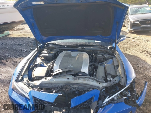 2022 Lexus IS 350 F Sport with VIN JTHGZ1B20N5049510, listed as a IAAI auction lot 41920822 with 127,601 mi miles and . Bid and sale history available at DreamBid. Image 10.