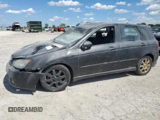 2006 Kia Spectra z VIN KNAFE161765347044, wystawiony jako Copart lot #58914114 z przebiegiem Nie podano mil oraz Szkoda całkowita • Salvage title. Historia ofert i sprzedaży dostępna na DreamBid. Obrazek 1.