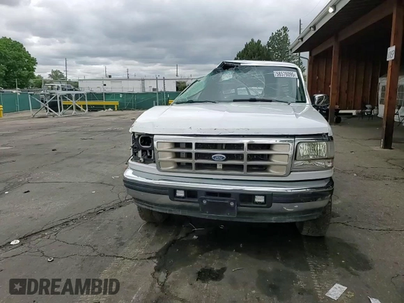 1996 Ford F-150 with VIN 1FTEF14Y2TLB39012, listed as a Copart auction lot 58576095 with 162,231 mi miles and Salvage title. Bid and sale history available at DreamBid. Image 13.