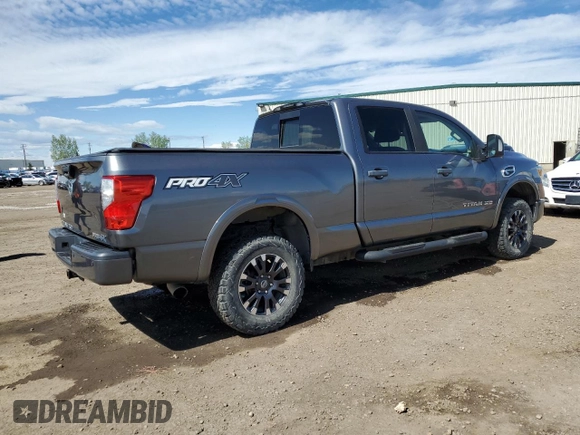2016 Nissan Titan XD PRO-4X with VIN 1N6BA1F47GN504254, listed as a Copart auction lot 56670974 with 173,312 mi miles and Clean Title. Bid and sale history available at carsss.com. Image 3.