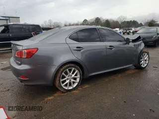2012 Lexus IS 250 with VIN JTHCF5C22C5059787, listed as a Copart auction lot 45047255 with 190,001 mi miles and Salvage Title. Bid and sale history available at DreamBid. Image 3.