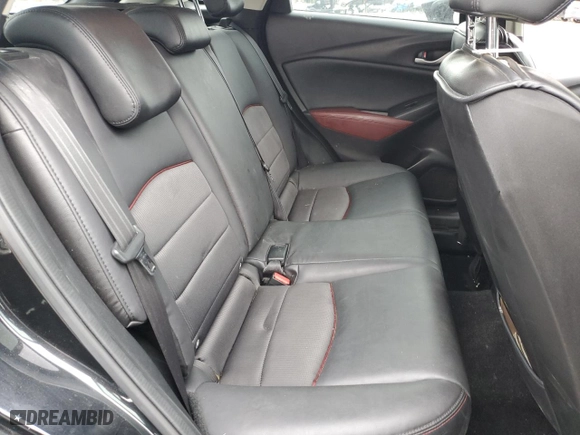 2017 Mazda CX-3 Touring with VIN JM1DKFC70H0162133, listed as a Copart auction lot 45349635 with 77,977 mi miles and Salvage Title. Bid and sale history available at carsss.com. Image 10.